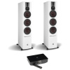 Dali Rubicon 8 C (2x) + Sound Hub | Hoogglans wit