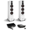 Dali Rubicon 8 C (2x) + Sound Hub + BluOS NPM 2i | Hoogglans wit