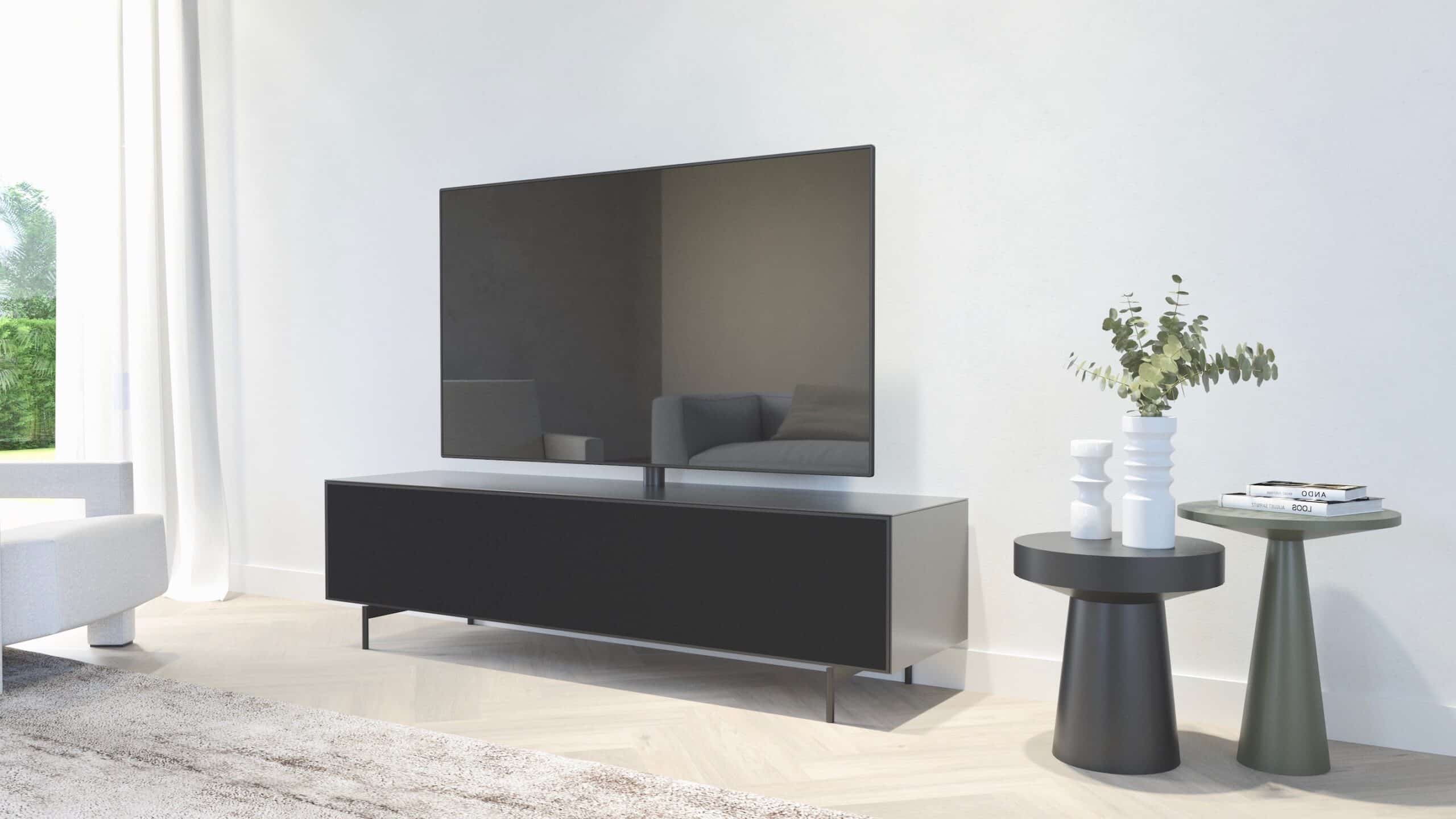 <p>TV Meubel met akoestisch paneel</p>