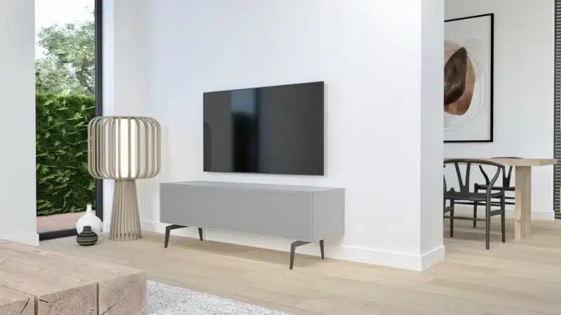 <p>TV Meubel met akoestisch paneel</p>