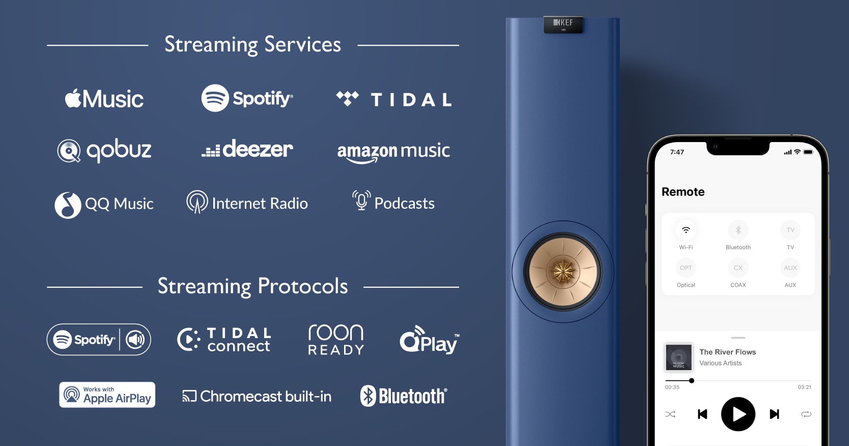 <p>Draadloze HiFi luidspreker</p>